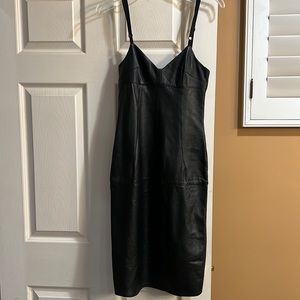 D&G leather dress size 40